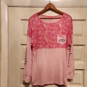 Simply Southern Knit Top Long Sleeve With Front Pocket